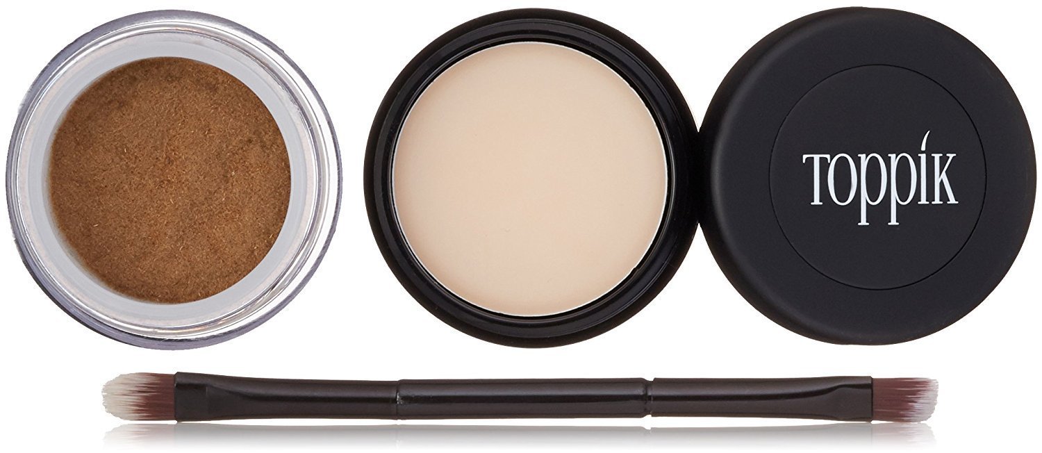 Toppik  Brow Building Fiber Set, Light Brown, 1 ea