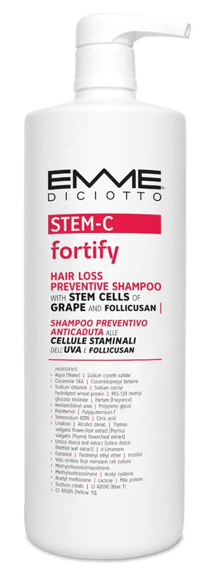 SHAMPOO STEM-C FORTIFY HAIR LOSS PREVENTIVE  1L.