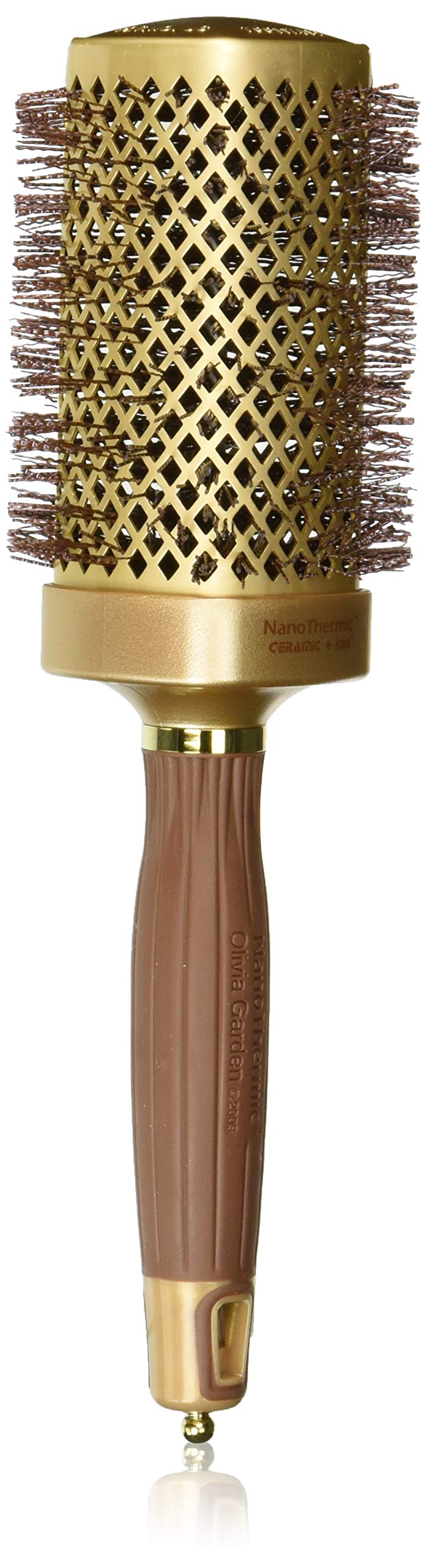 Olivia Garden NanoThermic Ceramic + Ion Shaper Square Hairbrush,  2"  NT-S50