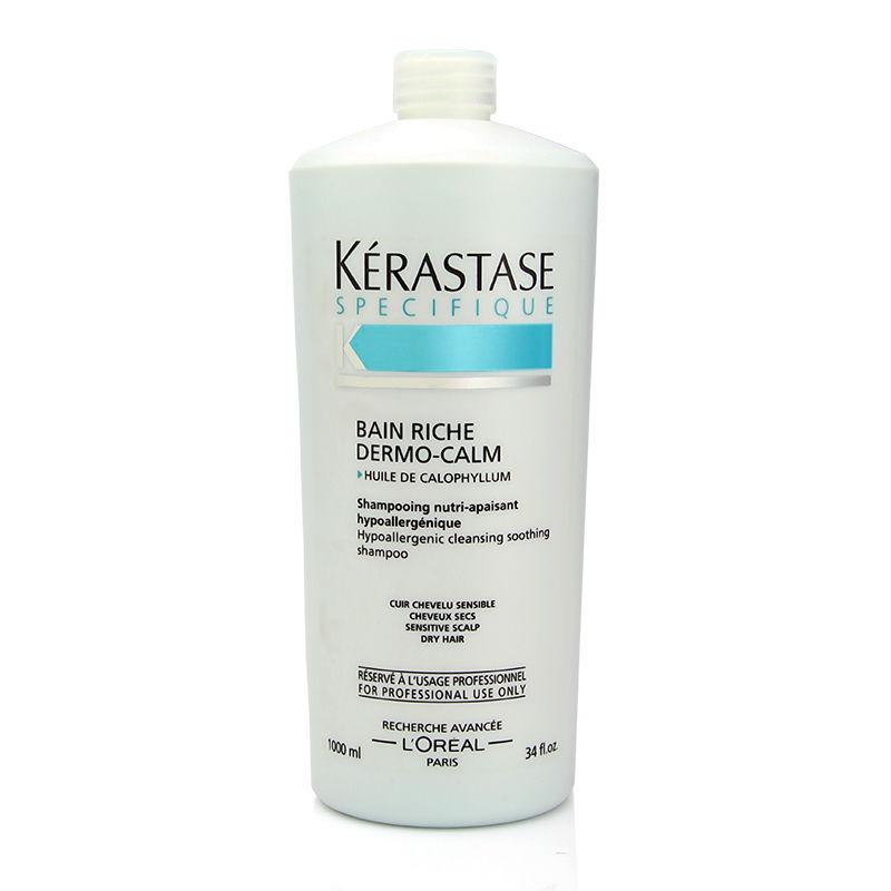 Kerastase Specifique Bain Riche Dermo-Calm Shampoo, 34 Fl Oz