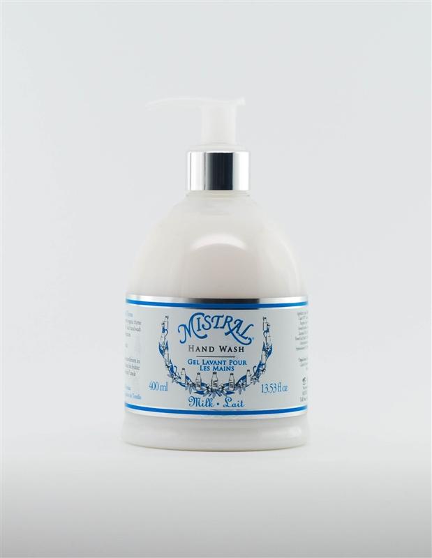Mistral Milk Anti-Bacterial Hand Wash -13.53 fl oz/400 ml